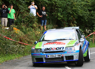 Mattin Villares y Andoni Blas, podium en Aramaio